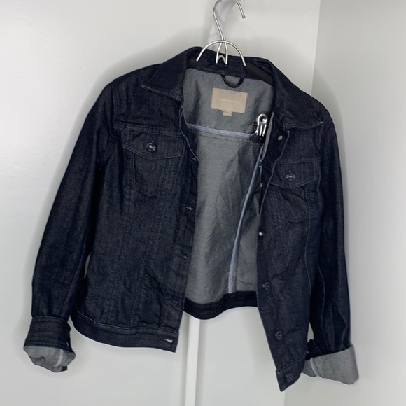 Banana Republic Women’s Dark Wash Small Denim Jacket - Picture 2 of 6